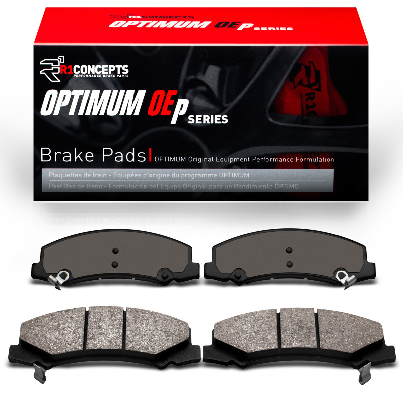Chevrolet Impala Brake Pads - Front - R1 Concepts - Optimum OE - `11-`16